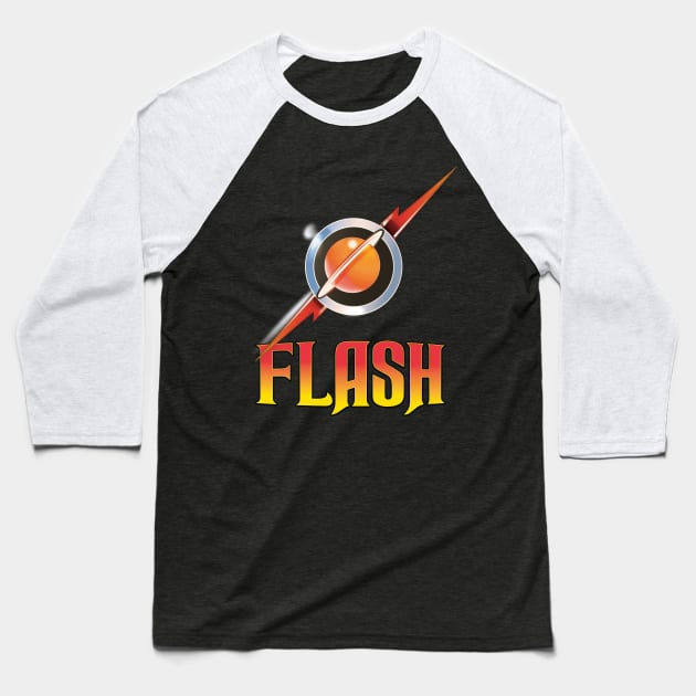 Flash Baseball T-Shirt by nickemporium1